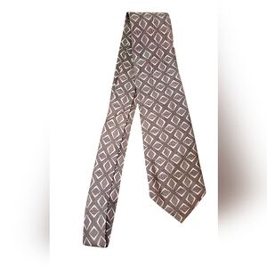 Armani Collezioni 100% Silk Diamond Pattern Tie